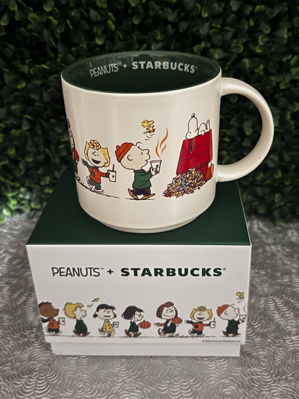 NWT Starbucks 2026 Peanuts Snoopy Ceramic Mug